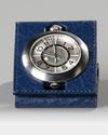 AN ASPREY TRAVEL CLOCK