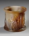 AN AGATE CUP, PROBABLY BYZANTINE, 10TH-11TH CENTURY