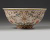 A Chinese famille rose ‘hibiscus’ bowl