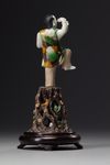 A Chinese sancai figure of Liu Hai