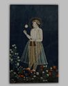 An Mughal framed painting,19th century