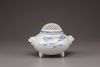 A Japanese porcelain censer