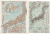 TWO ANTIQUE MAPS OF JAPAN AND THE KURIL ISLANDS