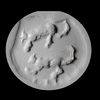 A STAMP SEAL IN THE FORM OF A LION'S HEAD. NEAR EASTERN.  3rd.mil.B.C.