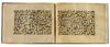A BOUND GROUP OF TWENTY-NINE LEAVES FROM SEVEN SURAHS OF A DISPERSED MANUSCRIPT OF THE QURAN WRITTEN IN KUFIC SCRIPT ON VELLUM, NEAR EAST OR NORTH-AFRICA, 9TH CENTURY