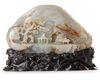 A CHINESE WHITE AND RUSSET JADE MOUNTAIN, CHINA, 19TH-20TH CENTURY