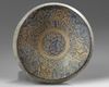 An Islamic pottery lustre ILkanide bowl