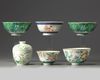 A group of Chinese famille rose porcelain