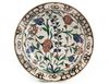 AN IZNIK 'STORM IN A TEACUP' DESIGN POTTERY DISH, OTTOMAN TURKEY, 16TH CENTURY