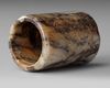 A BROWN JADE BRUSH HOLDER, CHINA, SONG DYNASTY. (960–1279)