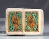 AN ILLUMINATED MINIATURE OTTOMAN QURAN