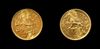 A PERSIAN GOLD PAHLAVI, DATED 1324 AH/1945 AD