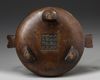 A Chinese bronze tripod censer