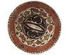 A SAMANID SLIP-PAINTED POTTERY BOWL, PERSIA, 10TH CENTURY