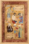 LAYLA WA MAJNUN, SAFAVID, PERSIA, 17TH CENTURY