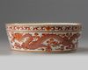 A Chinese iron-red-decorated 'dragon' bowl