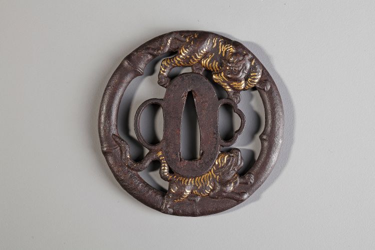 A JAPANESE TSUBA,EDO PERIOD (1615–1868)