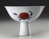 A CHINESE THREE ABUNDANCES STEM BOWL,YONGZHENG MARK AND PERIOD