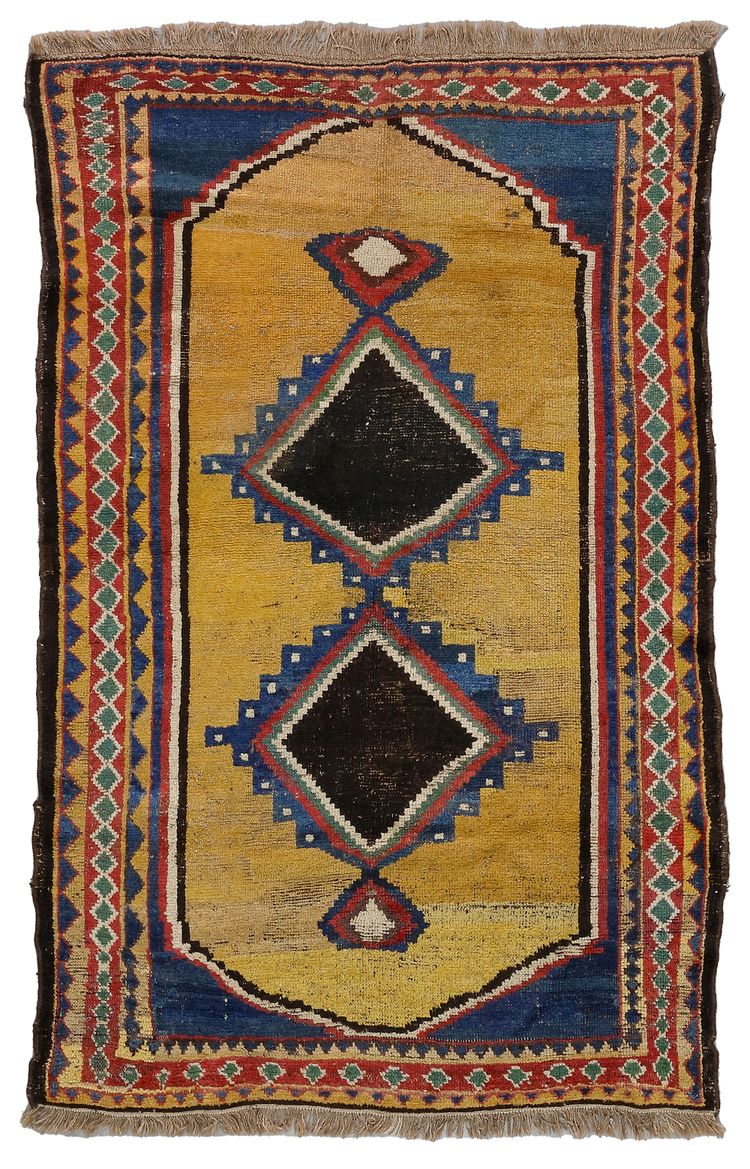 A GABBEH COLLECTION RUG, 19TH CENTURY