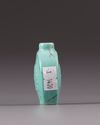 A turquoise glazed porcelain snuff-bottle