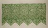 A GREEN INNER KISWA TEXTILE, TURKEY, 19TH-20TH CENTURY