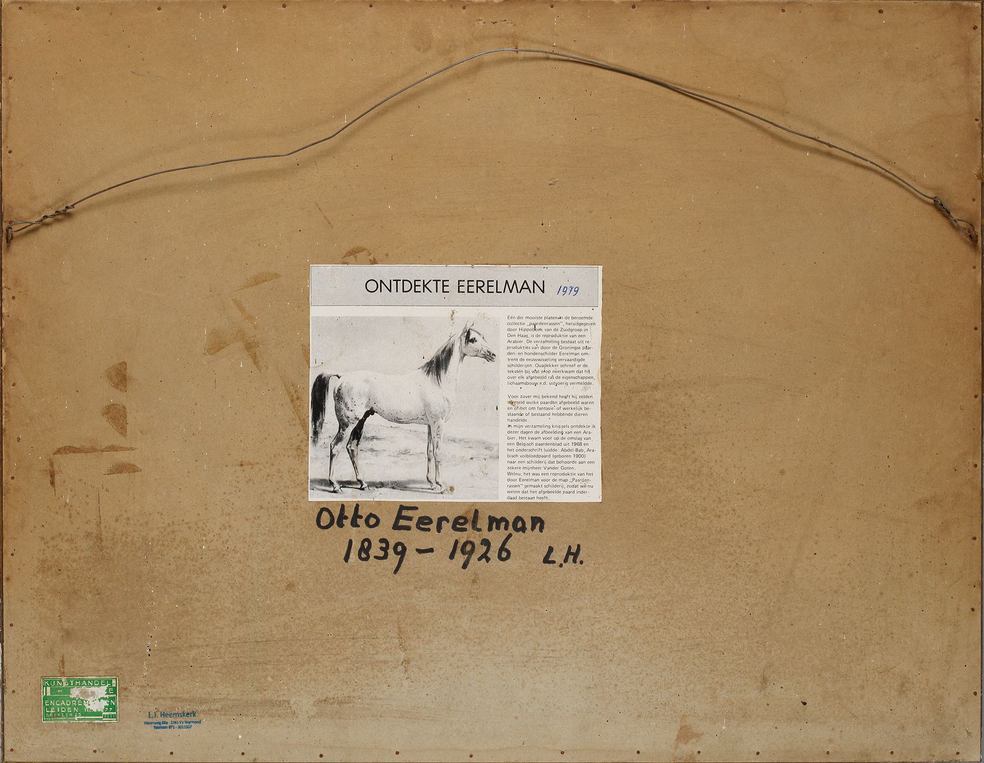 otto-eerelman-litho-arab-horse-1979