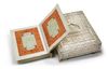 A LARGE MOTHER-OF-PEARL QURAN  AND BOX, JERUSALEM, 20TH CENTURY