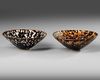 TWO CHINESE 'TORTOISESHELL' GLAZED BOWLS, QING DYNASTY (1644–1911)