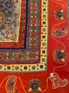 A QAJAR RASHT EMBROIDERY, PERSIA, EARLY 20TH CENTURY