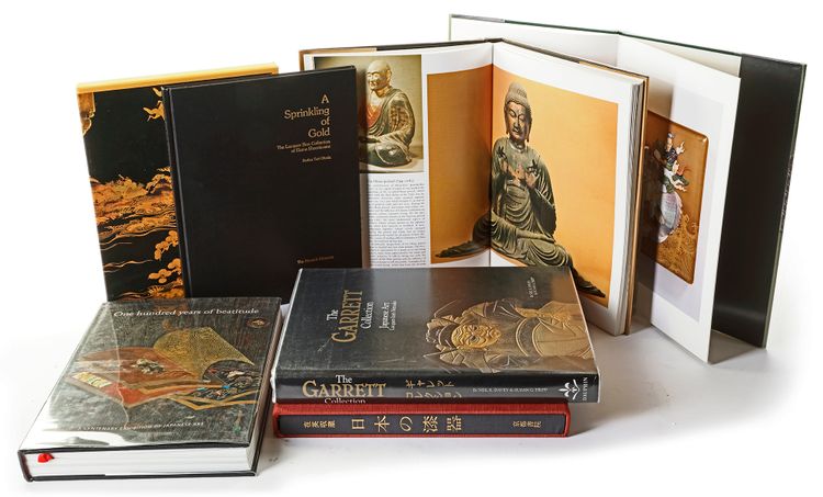 SIX BOOKS ON JAPANESE LACQUER
