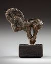 A SCYNTHIAN BRONZE STAG, CIRCA 8TH-6TH CENTURY B.C.