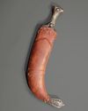 A SILVER YEMENI DAGGER, EARLY 20TH CENTURY
