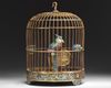 A CHINESE CLOISONNÉ ENAMEL BIRD CAGE, QING DYNASTY ( 1644-1911)