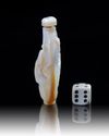 A CHINESE MOTHER-OF-PEARL SNUFF BOTTLE, 19TH-20TH CENTURY