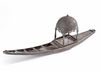 A SILVER BOAT, INDIA, 19TH CENTURY