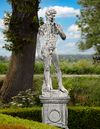 A COMPOSITION STONE FIGURE OF DAVID, 20TH CENTURY
