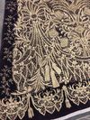 AN OTTOMAN EMBROIDERED VELVET WEDDING ROBE, BINDALLI, 19TH CENTURY