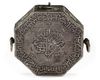 A GILT SILVER TALISMAN BAJUBAND CASE