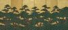 A TALL JAPANESE  SIX-PANEL BYÔBU WITH PINE TREE FOREST, FIRST HALF 19TH CENTURY