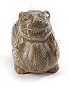 A CHINESE YUEYAO ZOOMORPHIC VESSEL, WESTERN JIN DYNASTY (265-317)