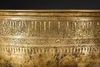 A LARGE AYYUBID SILVER INLAID BRASS BOWL WITH INSCRIPTIONS,  EGYPT OR SYRIA, 13TH CENTURY