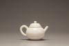 A blanc de chine teapot