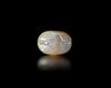 A GRECO-PERSIAN SARDONYX SCARABOID WITH FIGHTING GOATS,  5TH- 4TH CENTURY BC