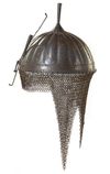 A PERSIAN QAJAR HELMET, EARLY  19TH CENTURY