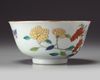 A Chinese famille rose 'butterfly' bowl