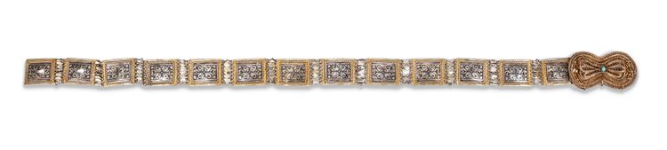SILVER CAUCASIAN BELT – 19th CENTURY
