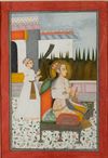 NUR JAHAN — A DISTINGUISHED MUGHAL MINIATURE PORTRAIT, INDIA CIRCA 1780
