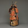 A GOLD LACQUER JAPANESE SUIT OF ARMOUR (YOROI), LATE EDO PERIOD