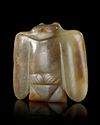 A CHINESE JADE OWL, HONGSHAN CULTURE (c. 4700–2900 BC)