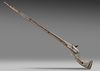 AN OTTOMAN MIQUELET LOCK LONG GUN, NORTH AFRICA, 19TH CENTURY